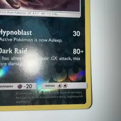 Darkrai 87/147 Rare Burning Shadows Pokemon Reverse Holo Near Mint - Image 5