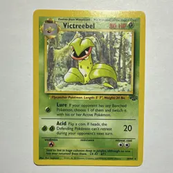 Pokemon Victreebel Jungle 30/64 Rare Unlimited Regular English 1999 NM - Image 1