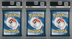 POKEMON FIRST PARTNER SERIES 1 BULBASAUR CHARMANDER SQUIRTLE SEQUENTIAL PSA 10 - Image 2