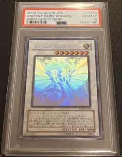 Ancient Fairy Dragon PSA10 Holographic Rare YuGiOh ANPR JP040 OCG Card - Image 1