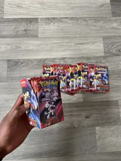 Pokemon TCG Destined Rivals Half Booster Box + 12 loose packs ✅ - Image 1