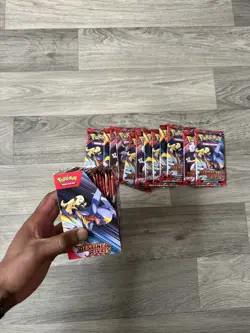 Pokemon TCG Destined Rivals Half Booster Box + 12 loose packs ✅ - Image 4