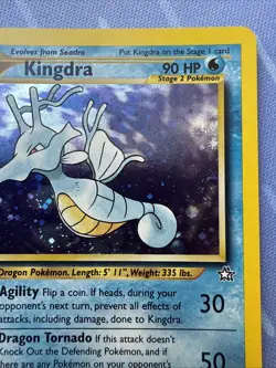 Kingdra HOLO 8/111 Neo Genesis VINTAGE 2000 Pokemon - Image 5