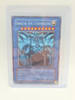 Yu-Gi-Oh! TCG Obelisk the Tormentor Shonen Jump Promo JMP-EN004 Limited LP - Image 1