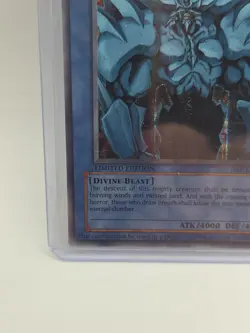 Yu-Gi-Oh! TCG Obelisk the Tormentor Shonen Jump Promo JMP-EN004 Limited LP - Image 5