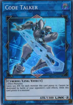 Yu-Gi-Oh! Code Talker 1st Ed. FIGA-EN043 Super Rare NM/LP x1 - Image 1