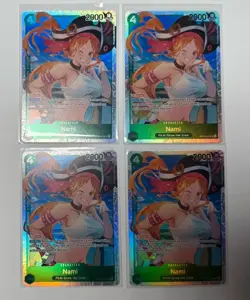 Lot Of 4: Nami OP14-031 SR One Piece The Azure Sea's Seven OP 14 English - Image 1