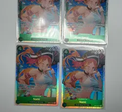 Lot Of 4: Nami OP14-031 SR One Piece The Azure Sea's Seven OP 14 English - Image 2