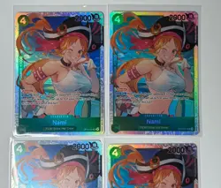 Lot Of 4: Nami OP14-031 SR One Piece The Azure Sea's Seven OP 14 English - Image 3