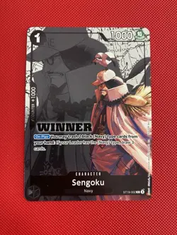 One Piece TCG Sengoku ST19-002 Winner English Promo SEE PHOTOS - Image 1