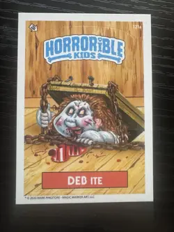 2020 Evil Dead Horrorible Kids Card Garbage Pail Kids - Image 1