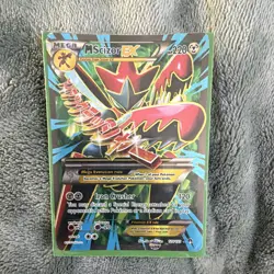 Pokemon TCG BREAKpoint M Scizor EX 120/122 Full Art Holo - Image 1