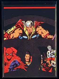 2011 Stussy Marvel Series 1 Promo Card CAPTAIN AMERICA Nm-Mt Avengers X-Men MCU - Image 2