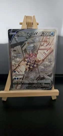 Pokemon TCG Origin Forme Palkia v Astral Radiance Holo Card 167/189 - Image 1