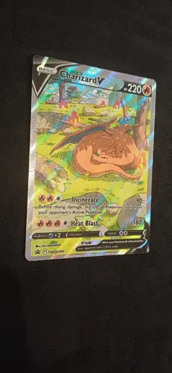 Charizard V - SWSH260 - Sword & Shield Black Star Promo - NM - Pokemon TCG - Image 2