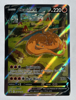 Pokemon TCG Charizard V SWSH260 Sword & Shield Promo Full Art Holo - Image 1