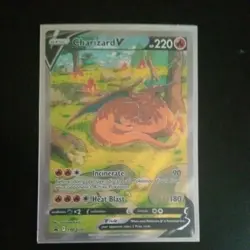 Charizard V SWSH260 Sword & Shield Black Star Promo Full Art Pokemon TCG NM - Image 1