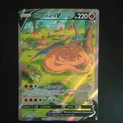 Charizard V SWSH260 Sword & Shield Black Star Promo Full Art Pokemon TCG NM - Image 2