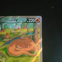 Charizard V SWSH260 Sword & Shield Black Star Promo Full Art Pokemon TCG NM - Image 4