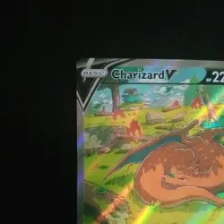 Charizard V SWSH260 Sword & Shield Black Star Promo Full Art Pokemon TCG NM - Image 5