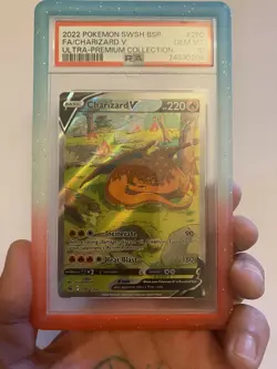 Pokemon TCG Charizard V Sword & Shield Swsh260 Holo Promo PSA 10 - Image 2