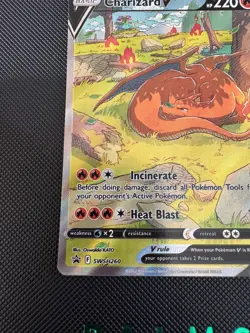 Pokemon TCG Charizard V Sword & Shield Swsh260 Holo Promo - Image 4