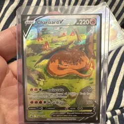 Charizard V SWSH260 Sword & Shield Promo Holo Pokemon TCG ENG 220HP Kato - Image 1