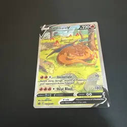 Pokemon TCG Charizard V Sword & Shield Swsh260 Holo Promo - Image 1