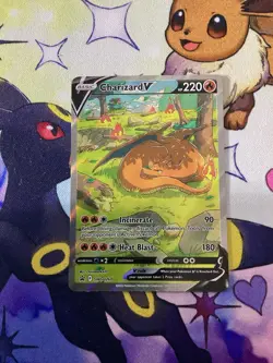 Charizard V Swsh260 Sword & Shield Promo Cards Holo Pokemon Tcg - Image 1