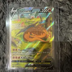 Pokemon TCG Charizard V Sword & Shield Swsh260 Holo Promo - Image 1