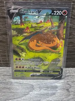 Pokemon TCG Charizard V Sword & Shield Swsh260 Holo Promo - Image 1