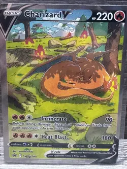 Pokemon TCG Charizard V Sword & Shield Swsh260 Holo Promo - Image 2