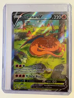 Pokemon TCG Charizard V Sword & Shield Swsh260 Holo Promo - Image 1