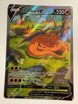 Pokemon TCG Charizard V Sword & Shield Swsh260 Holo Promo - Image 2