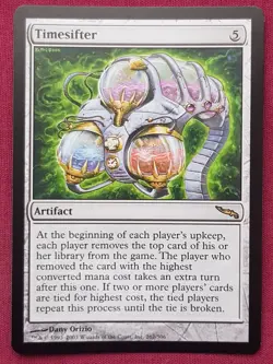 Magic The Gathering MIRRODIN TIMESIFTER artifact card MTG - Image 1