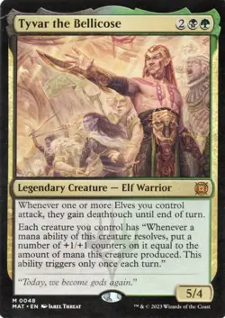 Tyvar the Bellicose MTG The Aftermath Mythic NM x1 - MOM Magic Card - Image 1