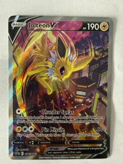 Jolteon V SWSH183 SWSH: Sword & Shield Black Star Promo Pokemon Card UK SELLER - Image 1