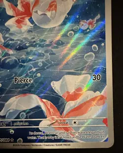 Goldeen 087/084 PBL Holo Rare English Pokemon TCG Card HP 70 Basic (Pitch Black) - Image 4