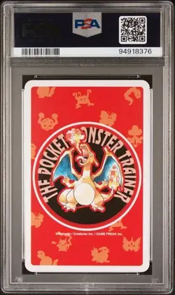 1996 POKEMON RED PLAYING CARD 150 MEWTWO PSA 6 ACE OF SPADES - Image 2
