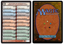 2x MTG Innistrad Checklist Card NM - Innistrad - Image 1