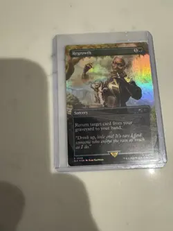Foil Groot Regrowth from Mtg Magic The Gathering Marvel Storm Secret Lair Pack - Image 3