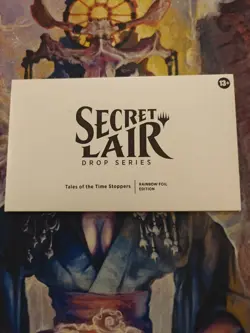 MTG Secret Lair: Tales of the Time Stoppers - Rainbow Foil - Sealed - Image 1