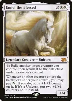 Emiel the Blessed 10 Double Masters 2022 Foil - Image 1