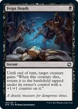 Feign Death Near Mint 103 Adventures in the Forgotten Realms REG - Image 1