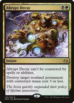 Abrupt Decay Near Mint 146 Modern Masters 2017 REG - Image 1