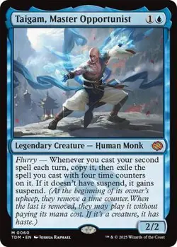 Taigam, Master Opportunist Near Mint 60 Tarkir: Dragonstorm REG - Image 1
