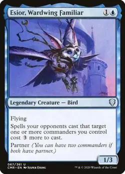 Esior, Wardwing Familiar 67 Commander Legends REG - Image 1