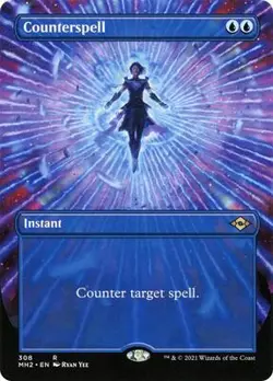 Counterspell (Borderless) Near Mint 308 Modern Horizons 2 REG - Image 1