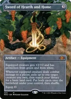 Sword of Hearth and Home (Borderless) Near Mint 324 Modern Horizons 2 REG - Image 1