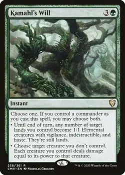 Kamahl's Will 238 Commander Legends REG - Image 1